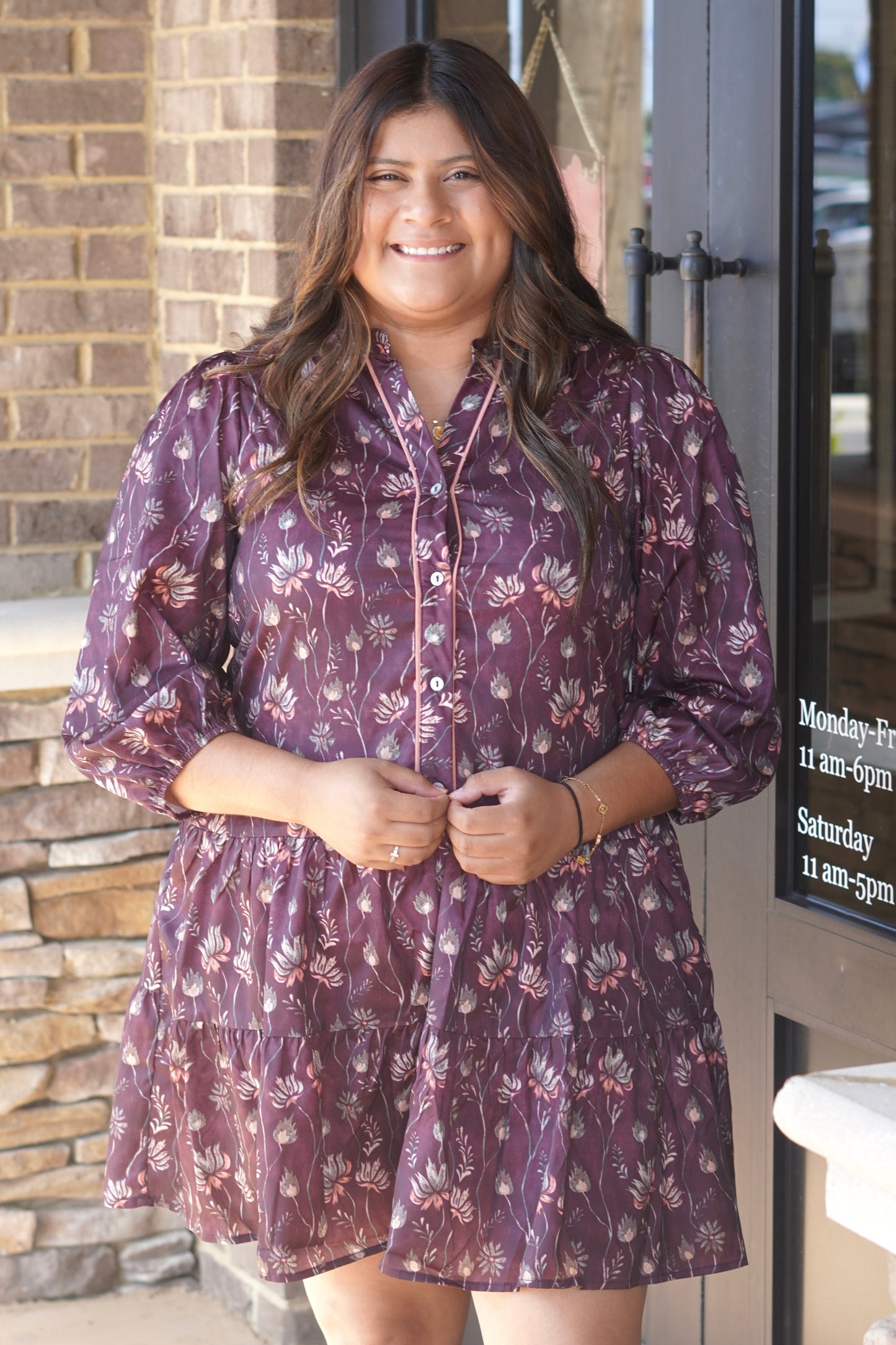 Farryn Fall Long Sleeve Dress