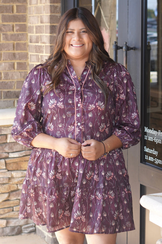 Farryn Fall Long Sleeve Dress