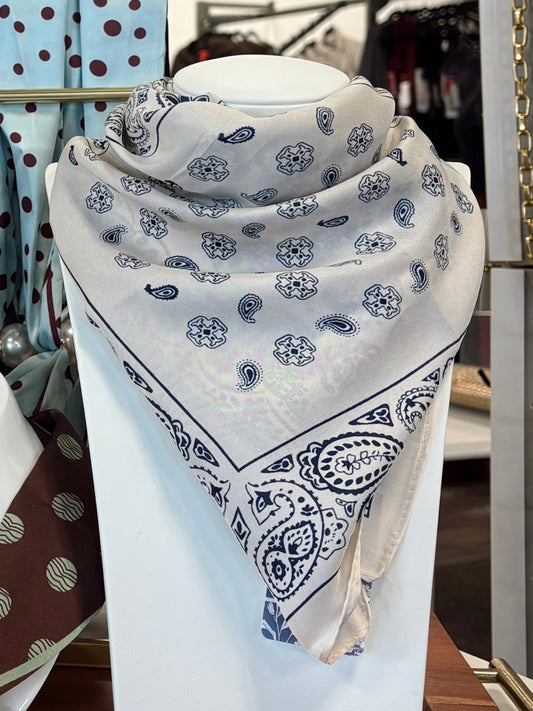 Elegant Paisley Pattern Scarf