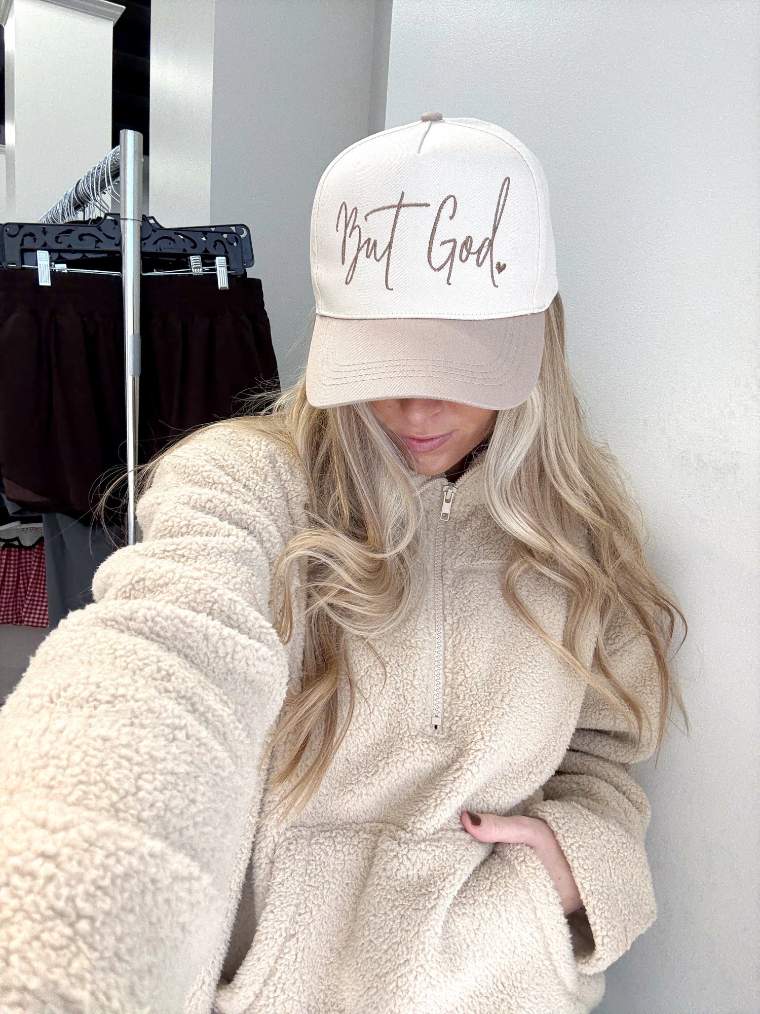 "But God" Embroidered Hat
Adjustable
Color: Brown