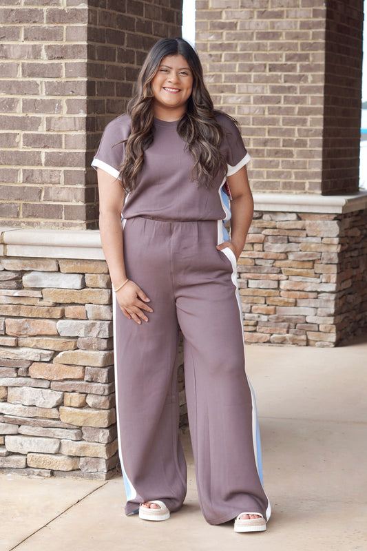 Spanx Airessentials Colorblock Jumpsuit