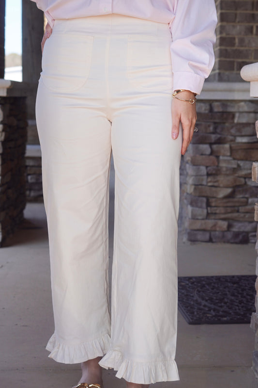 Penelope Ruffle Hem Pants