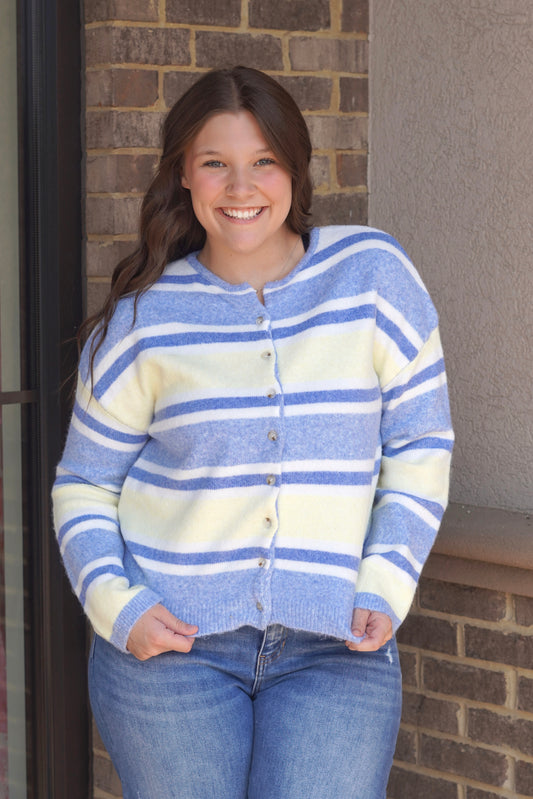 Capri Striped Cozy Sweater