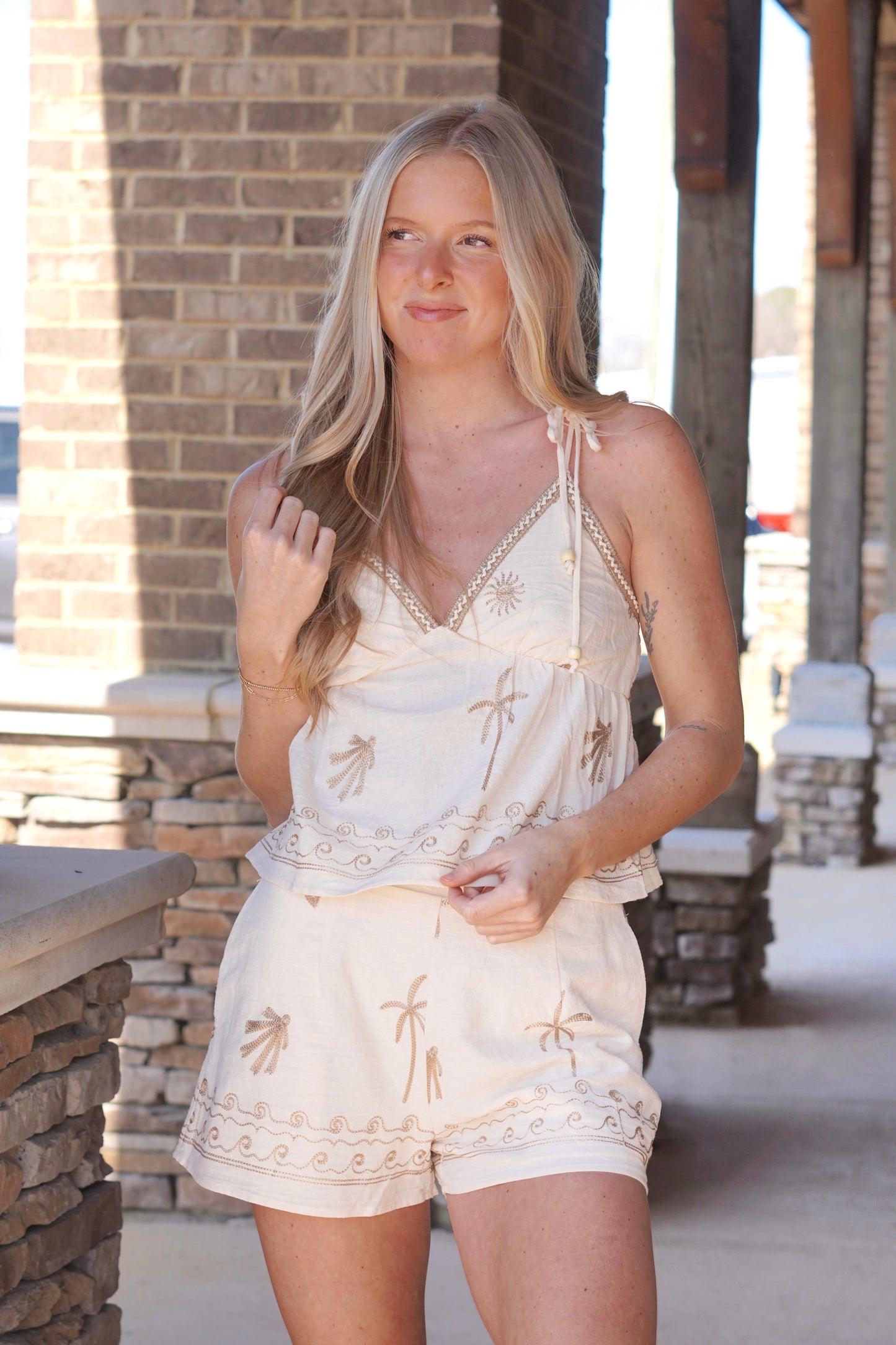 Sun-Kissed Boho Matching Set