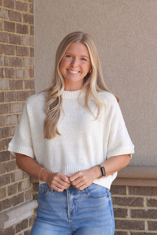 Everyday Pearl Knit Top