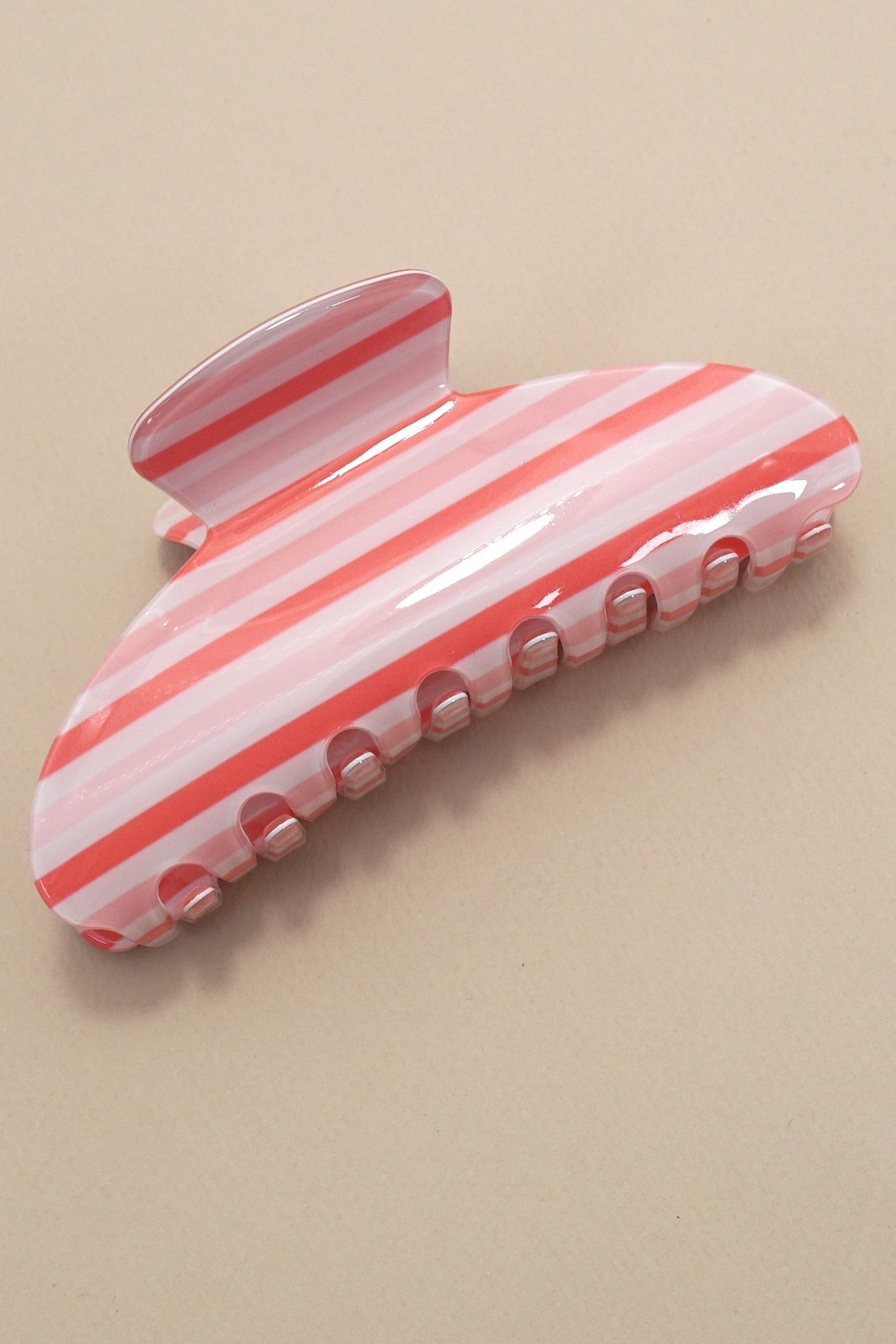 Striped Hair Clip
