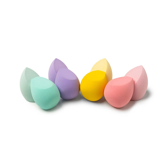 This awesome makeup sponge has unique angles great for foundation blending, tiny concealer spots & seamless contouring!