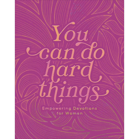 Hardback cover book of devotions for women. Front cover. • Weight: 8.48 oz (240.4 g)
• Dimensions: 7.3 x 5.8 x 0.6 in (18.5 x 14.7 x 1.5 cm)