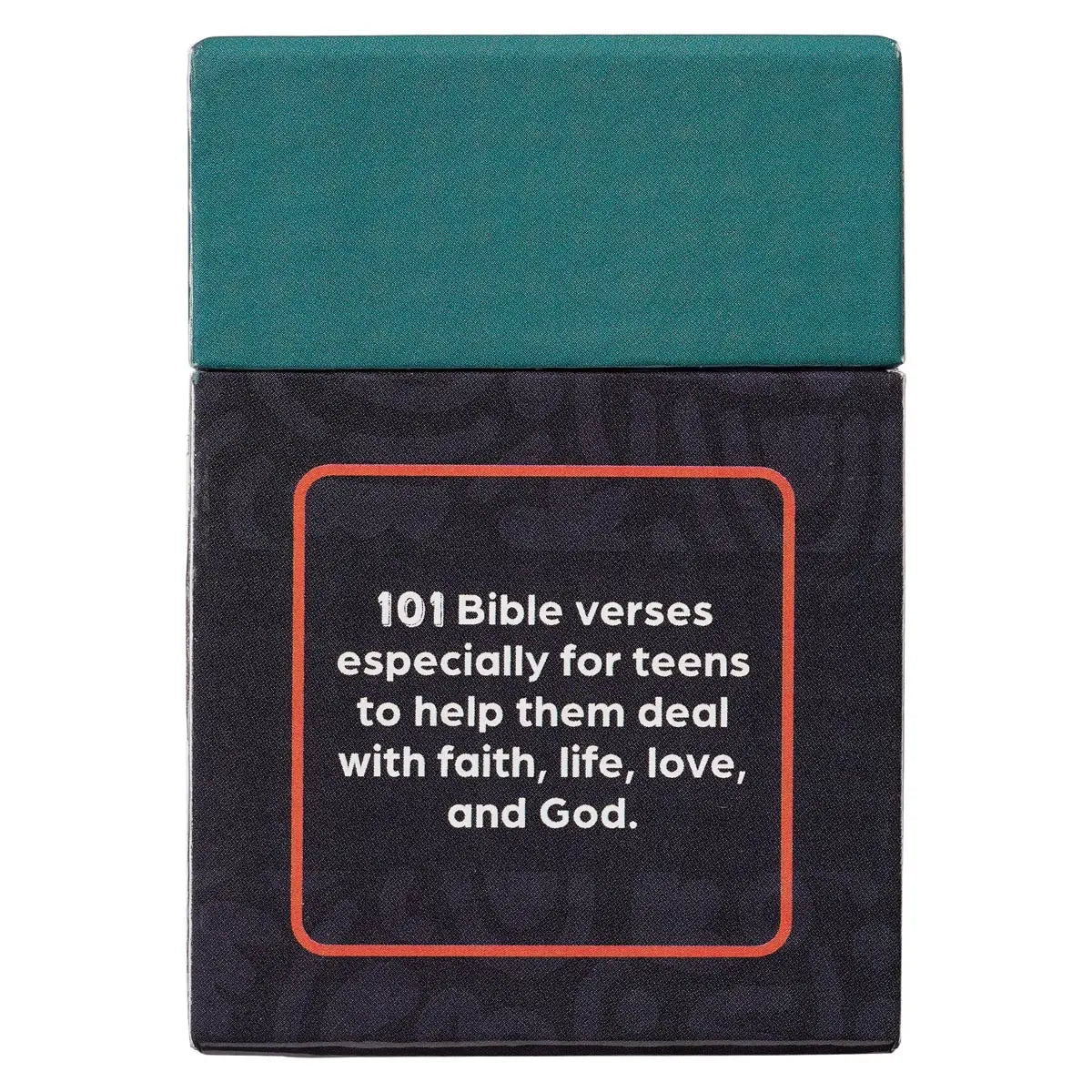 The 101 Favorite Bible Verses for Teens Teal and Blue Box of Blessings 
