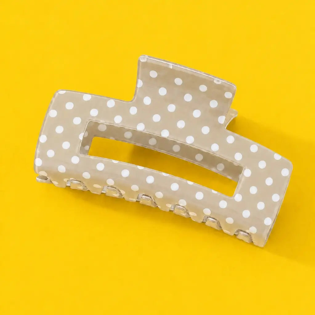 Polka Dot Hair Clip