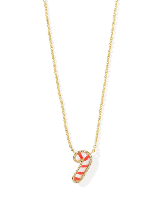 Kendra Scott Candy Cane Pendant Necklace