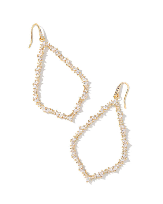 Kendra Scott Sophee Crystal Open Frame Earrings