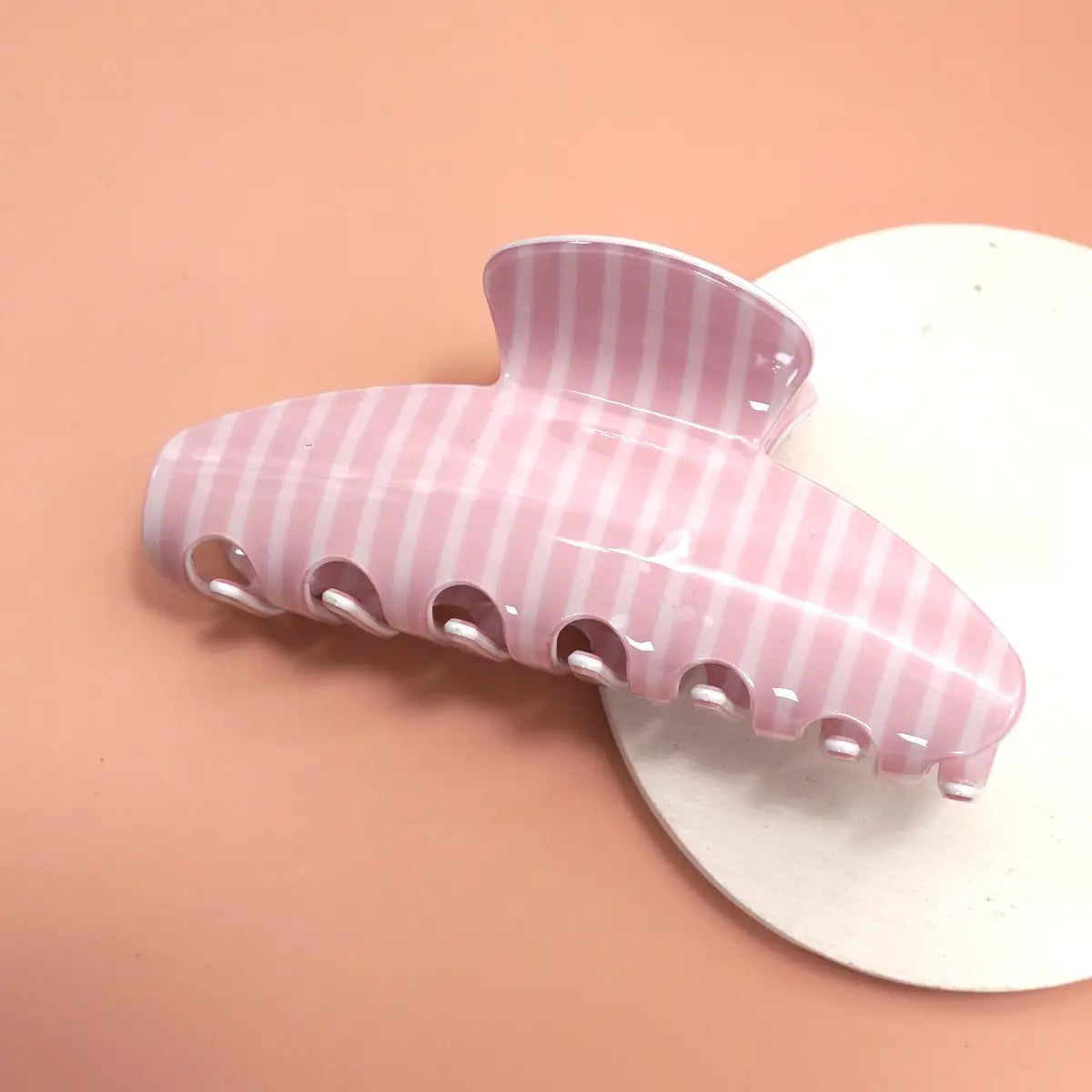 Striped Hair Clips