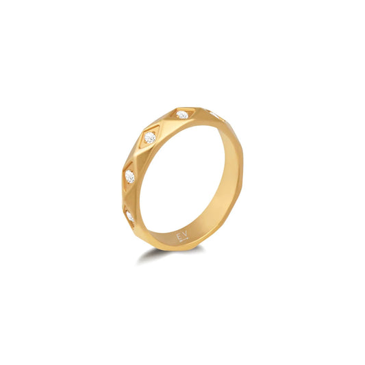 Celine Dainty Gold Ring
