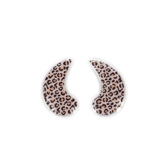 leapord print gel eye pads