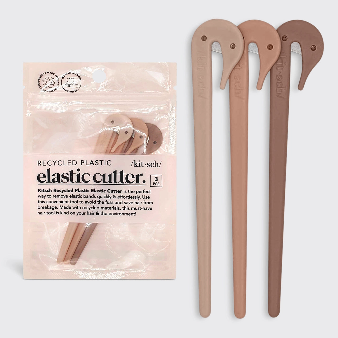 Kitsch Eco-Friendly Elastic Cutter is the perfect way to remove elastic bands quickly  effortlessly