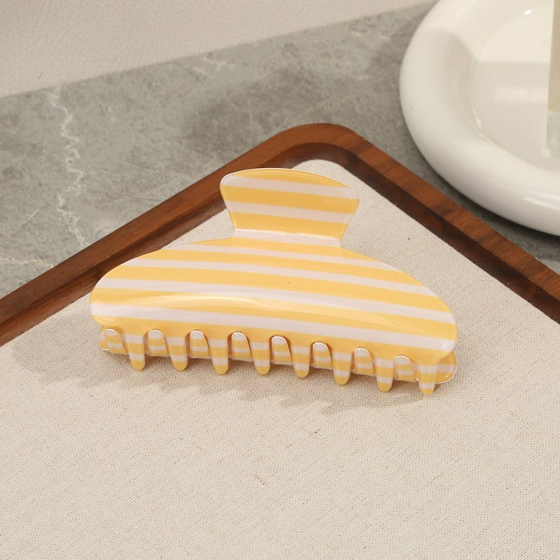 Striped Hair Clip