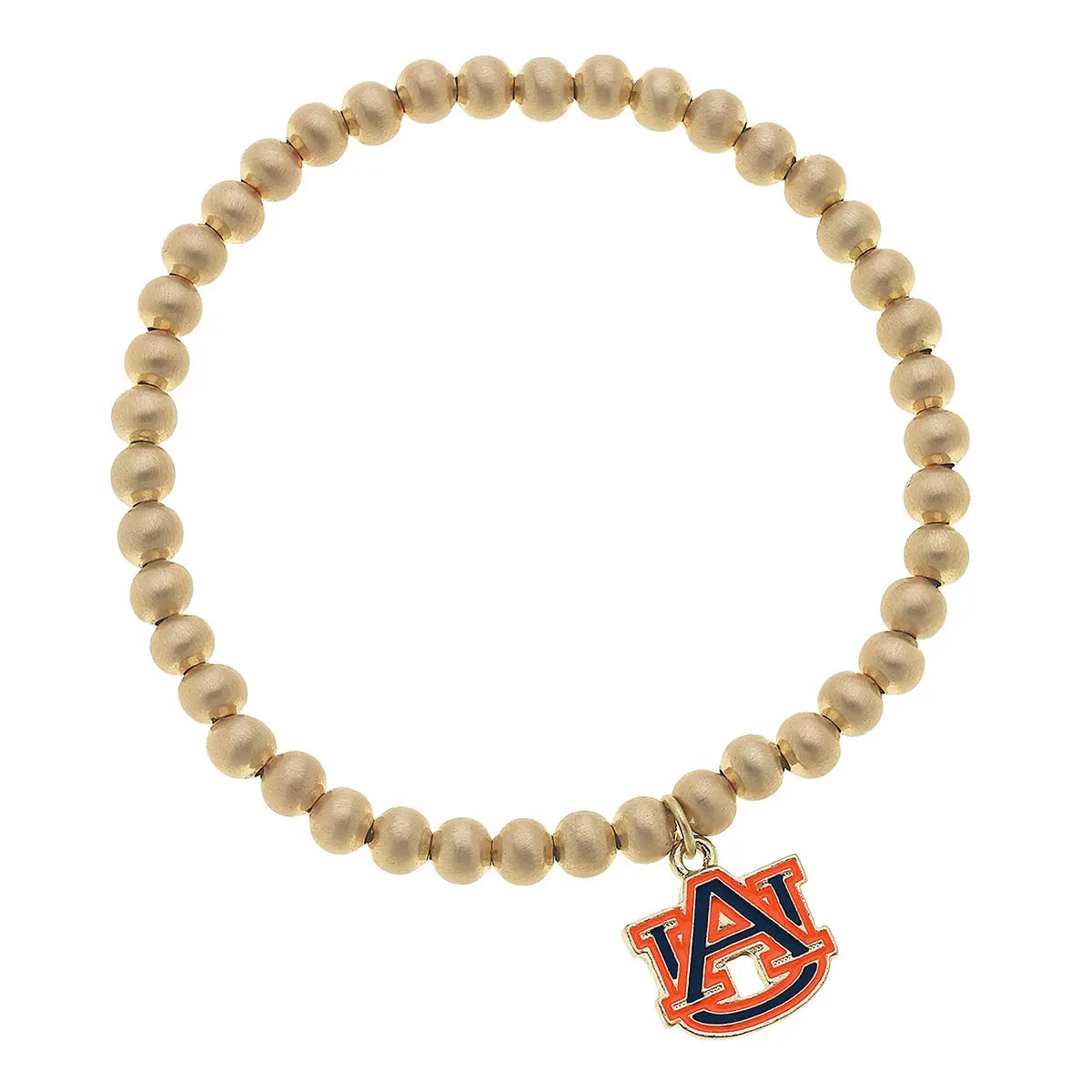 Collegiate Ball Bead Stretch Bracelet