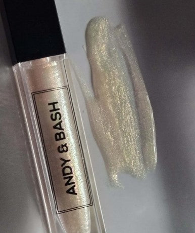 Sparkly Clear Lighted Wand Lipgloss With Mirror