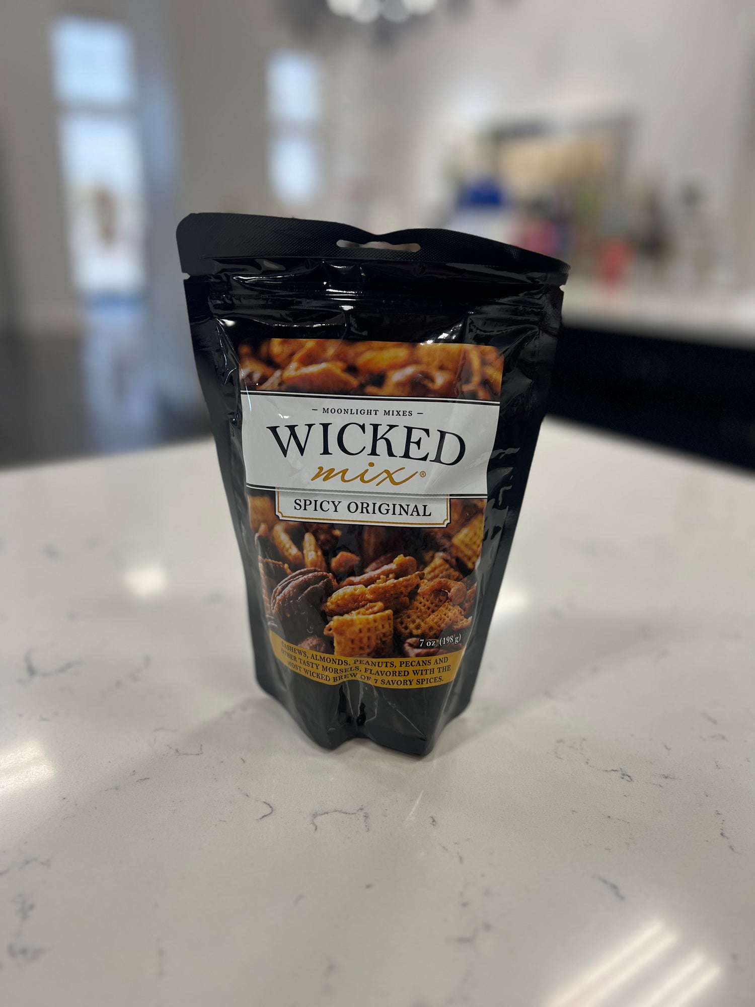 A great combination to meet your cravings! This wicked snack mix is the perfect snack! 