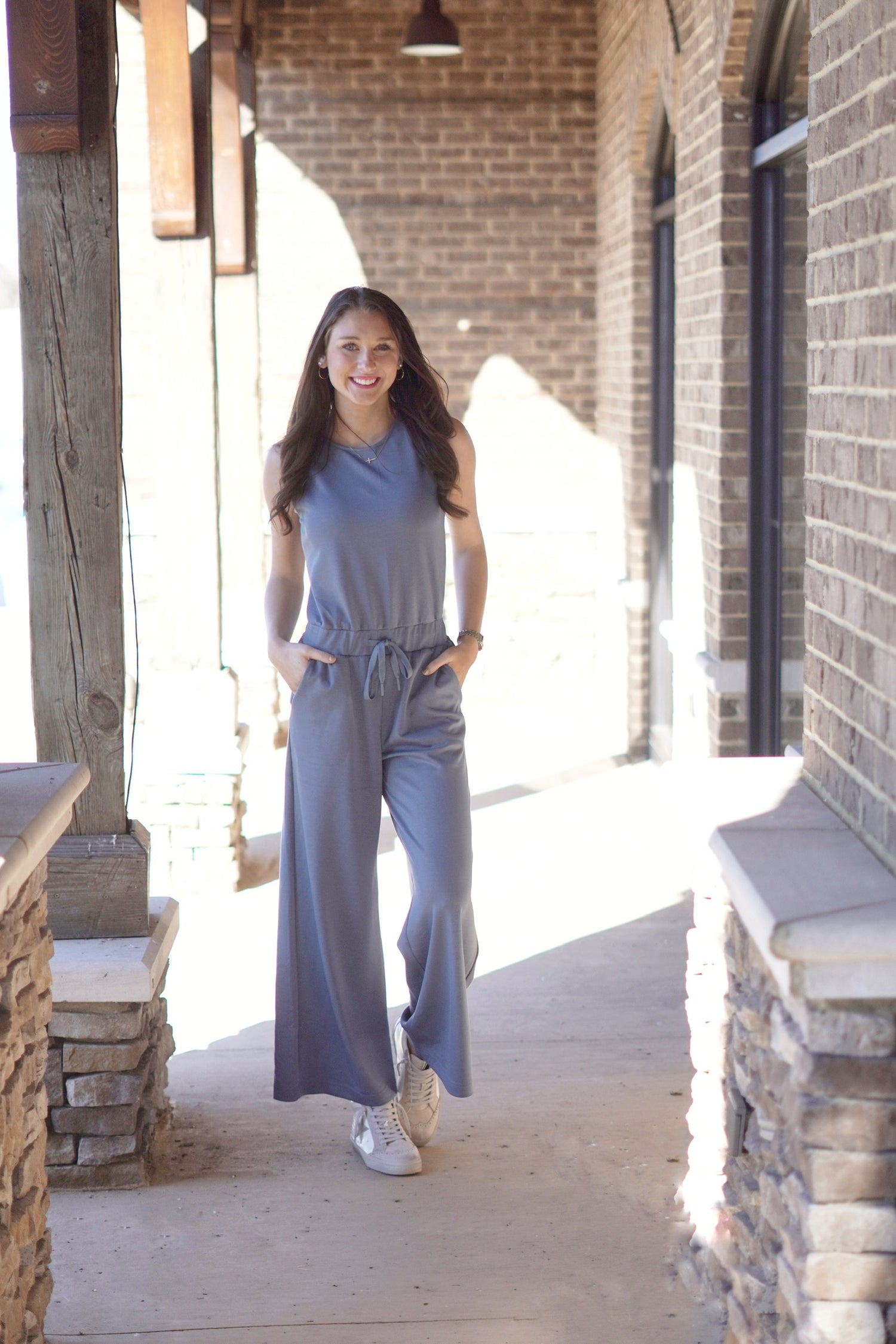 Blue Skies Everyday Jumpsuit – Allie and Me Boutique