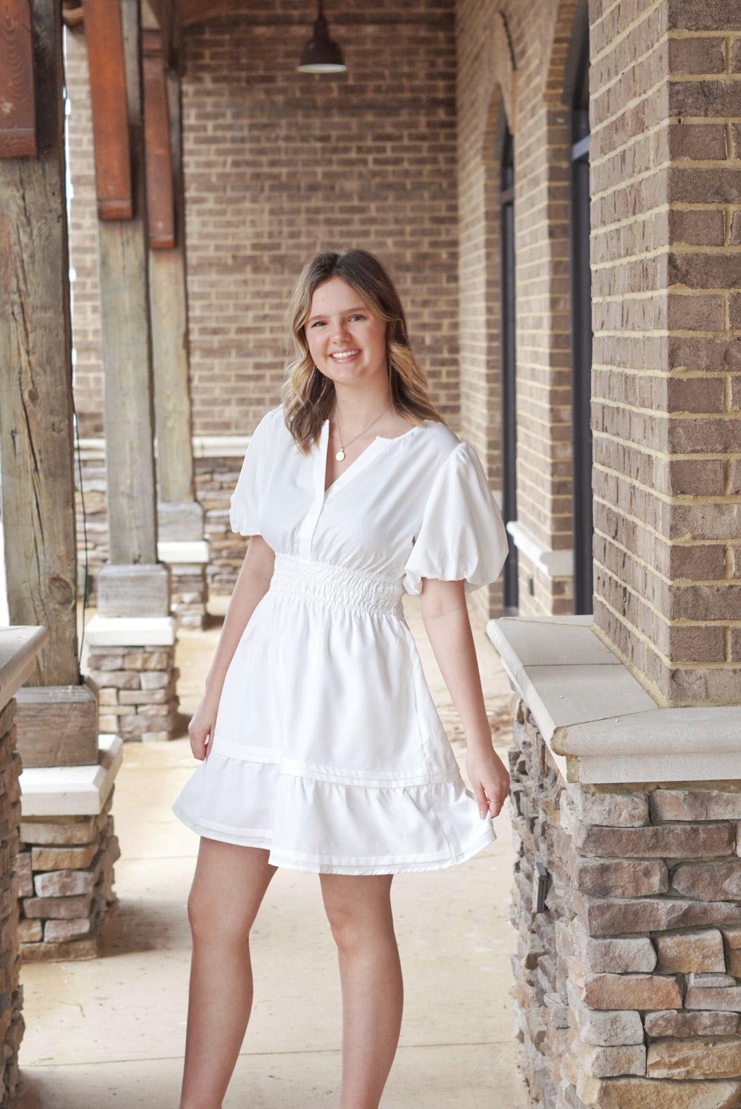Polly Puff Sleeve Dress Polly Puff Sleeve Dress