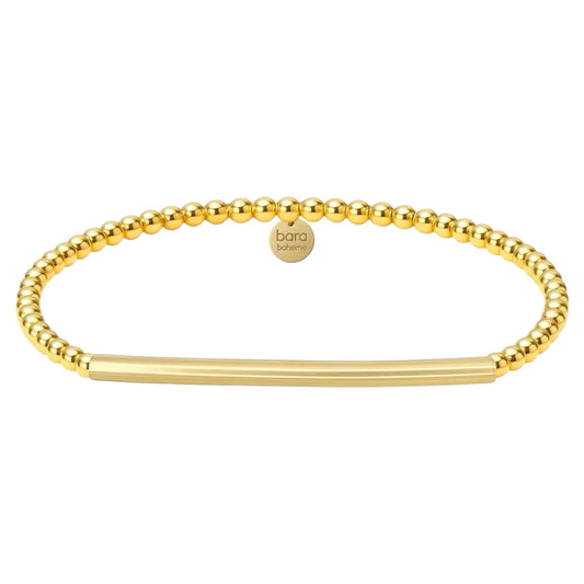 Sara Gold Filled Beaded Bracelet