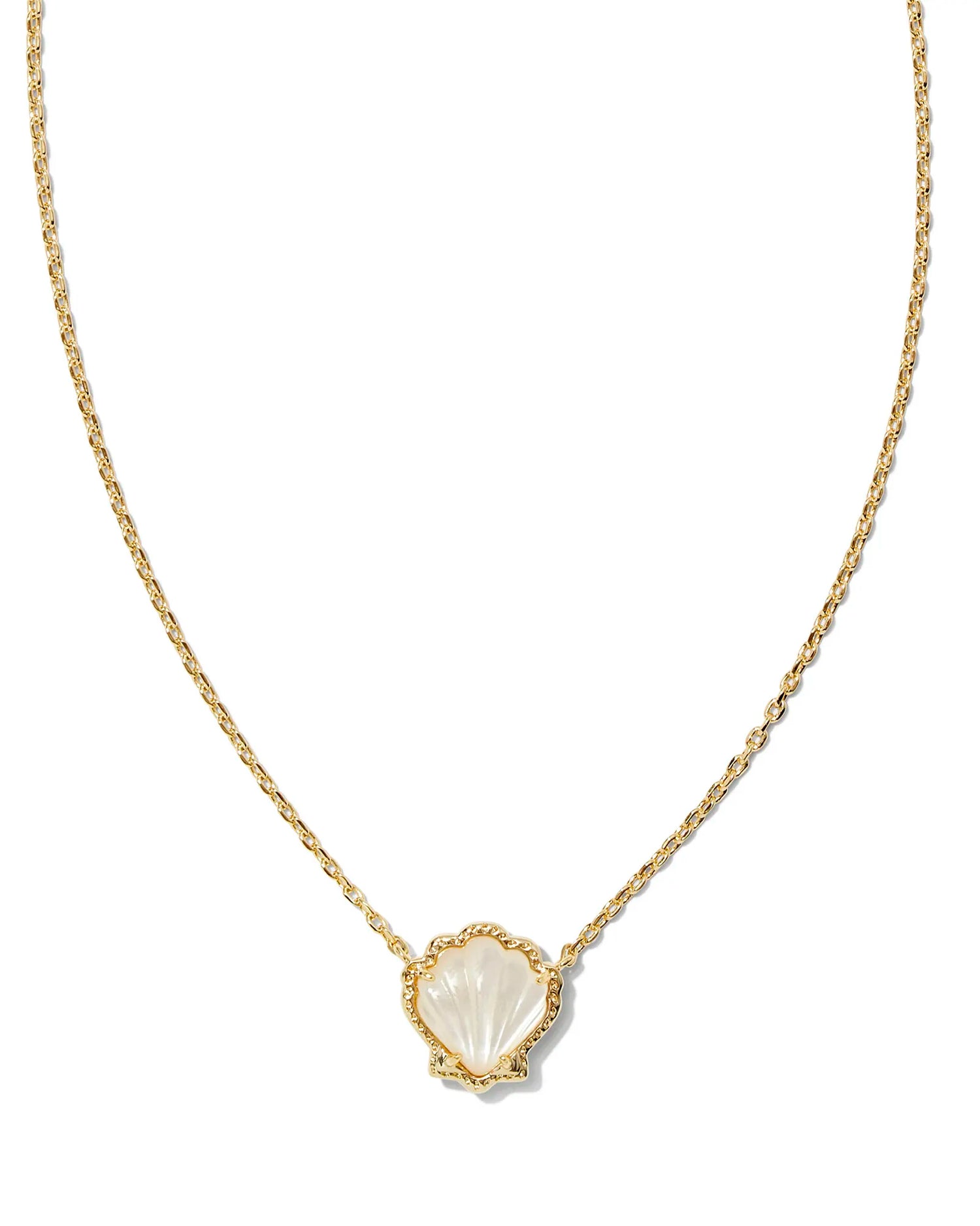 Kendra Scott Brynne Shell Pendant Necklace