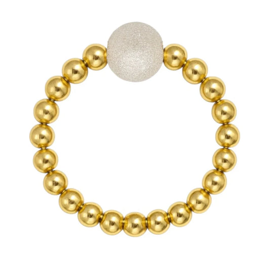 Mariah Beaded Stretchy Ring