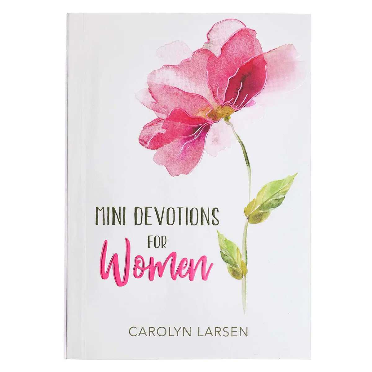 A presentation page in the front of the devotional allows you to address the book to a woman and write an encouraging message. &nbsp;Topics include: Healthy Bodies, The Big Picture, Giving Credit, Being Teachable and many more. &nbsp;Each entry features a Scripture passage and a short devotion. Floral cover design, UV varnish, Pink foil, 184 pages, 180 devotions, One-color interior, Softcover, Compact size,