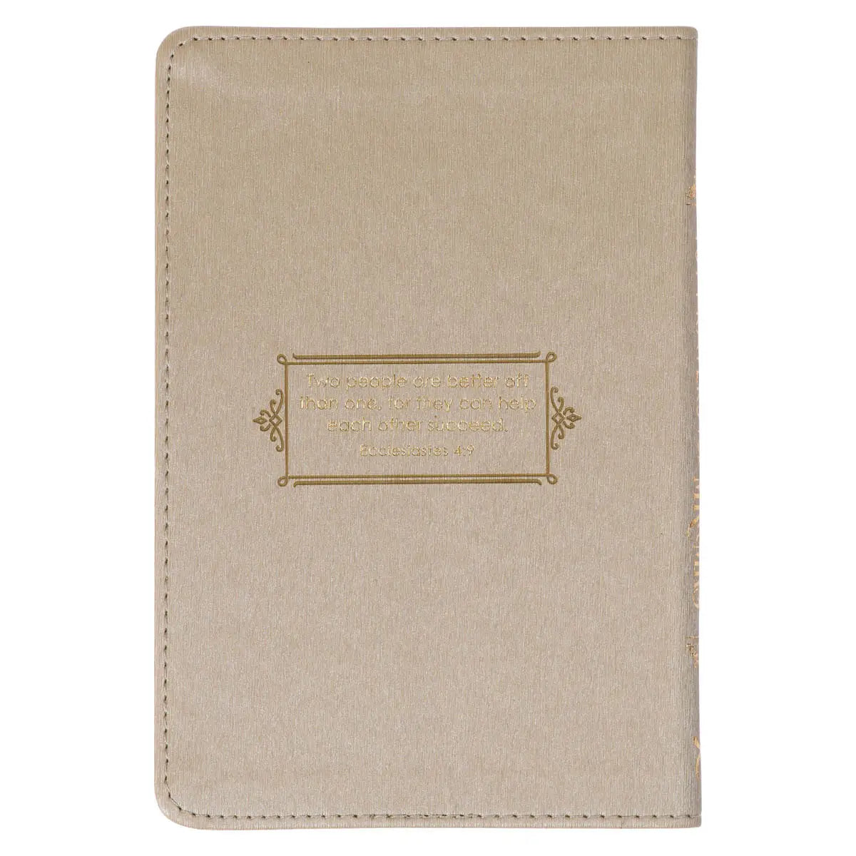  Gold-foiled filigree title design, Gold-toned faux leather cover, Gold-foiled title, Mr. & Mrs. Collection, Couple's prayer book, Flexcover, 101 prayers, 208 gilt-edged pages, Two-color interior, Satin ribbon marker, 