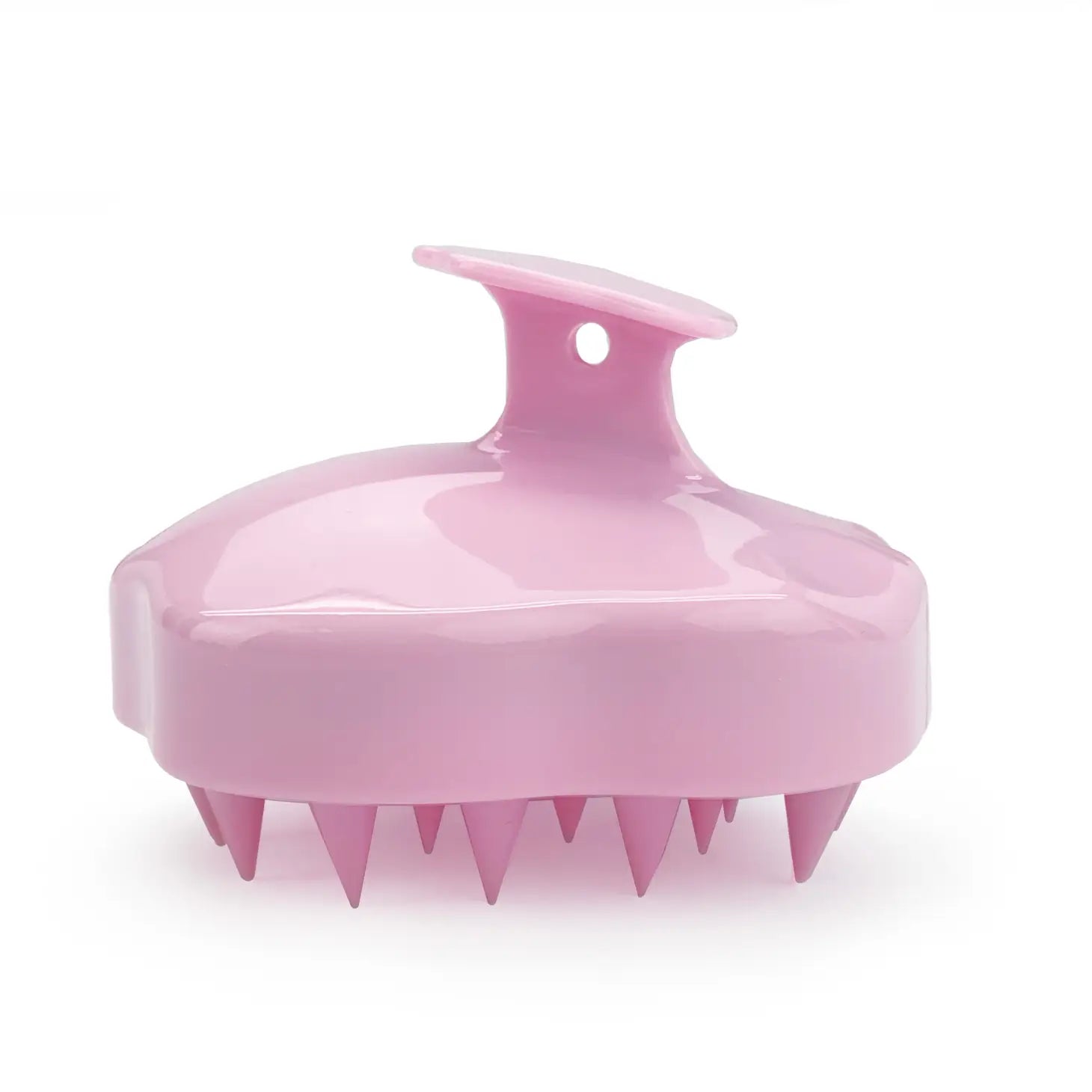 Wide-tooth design for all hair types Use on its own or in the shower Erase tension & deep clean roots pink color