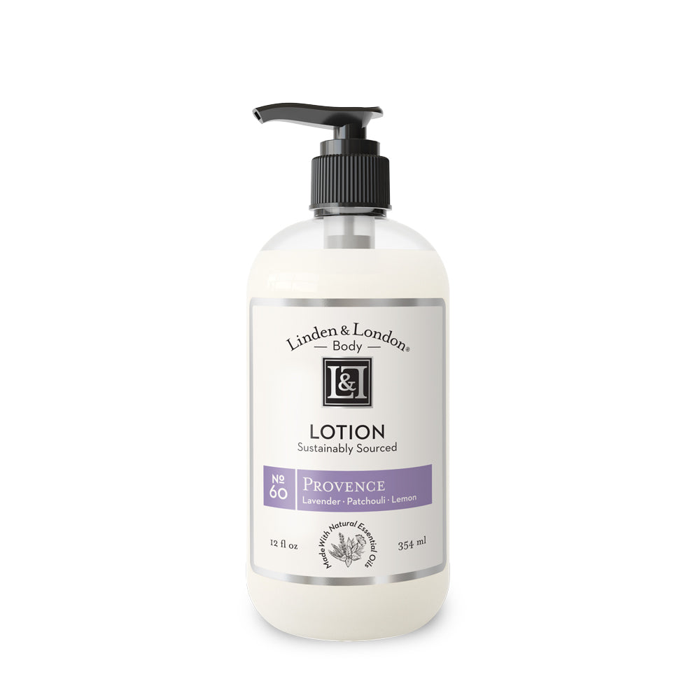 12 oz bottle of lotion in scent provence