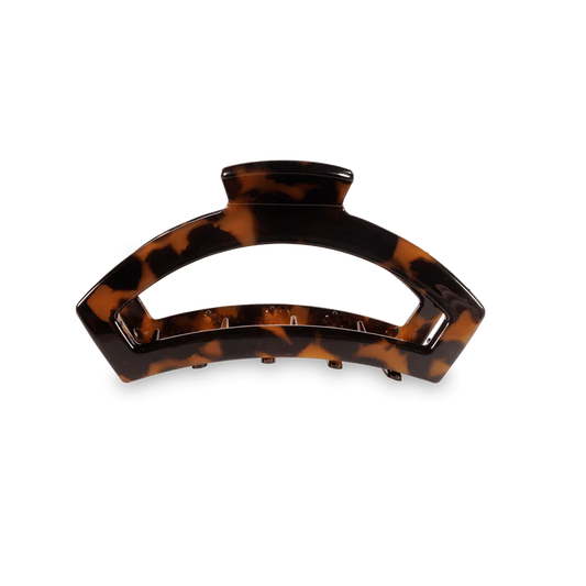 Tortoise Open Tortoise Small Claw Hair Clip