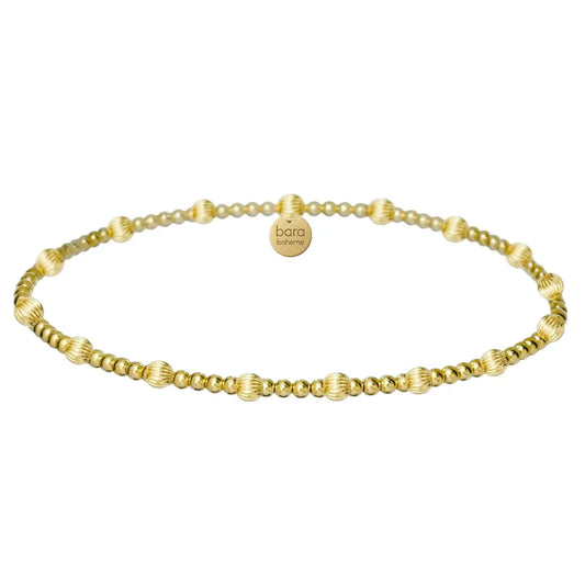 Tamra Gold Filled Beaded Bracelet