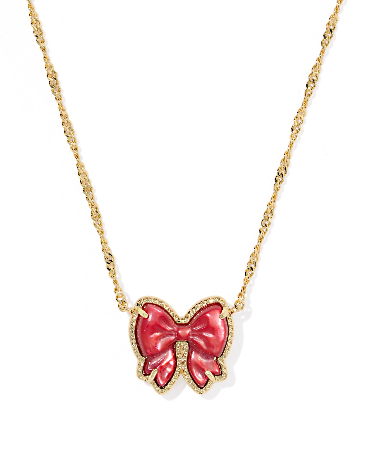Kendra Scott Haley Bow Short Pendant Necklace