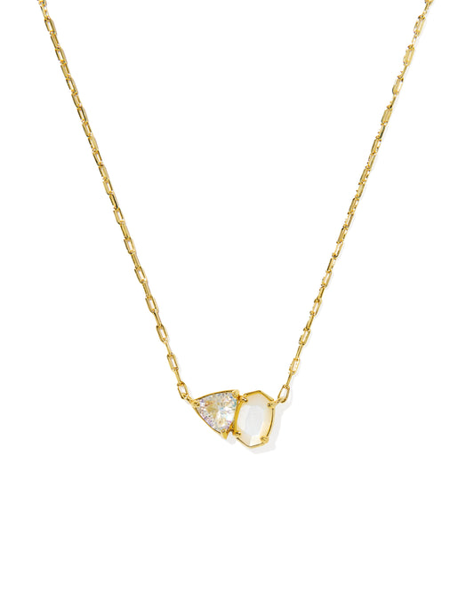 Kendra Scott Tatum Gold Short Pendant Necklace
