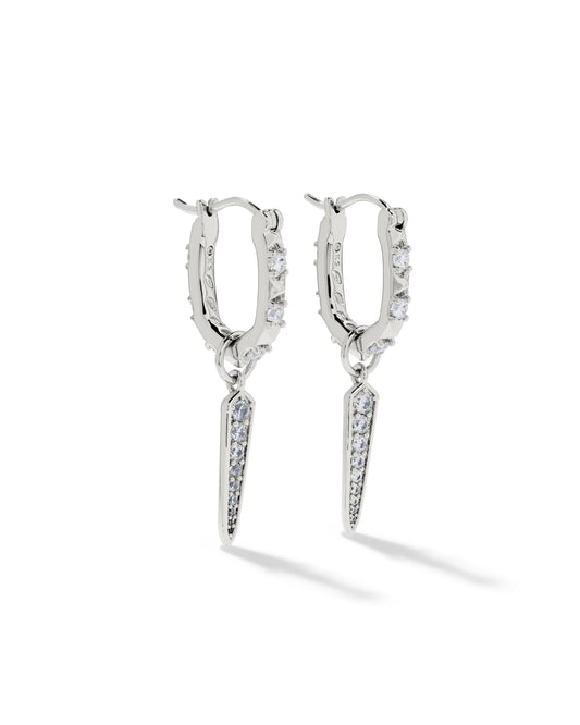 Kendra Scott Fate Charm Huggie Earrings