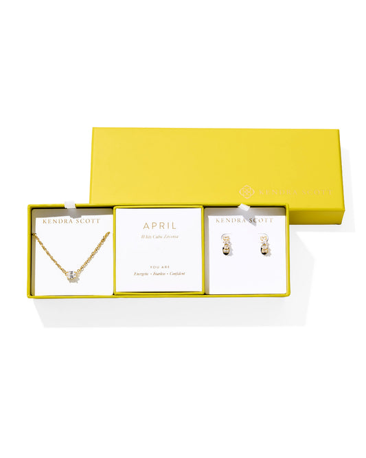 Kendra Scott Cailin April Birthstone Gift Set
