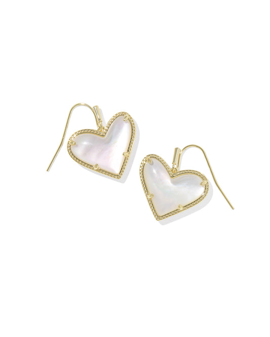 Kendra Scott Ari Heart Statement Drop Earrings