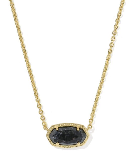 Kendra Scott Elisa Boo Short Pendant Necklace Black