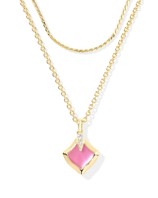 Kendra Scott Joelle Gold Multi Strand Necklace