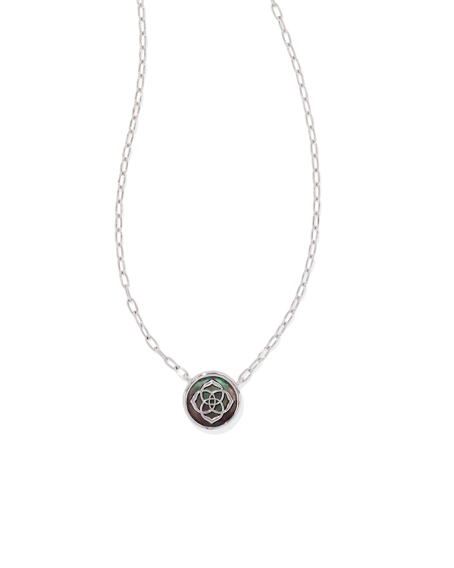 KS Stamped Dira Coin Pendant Necklace