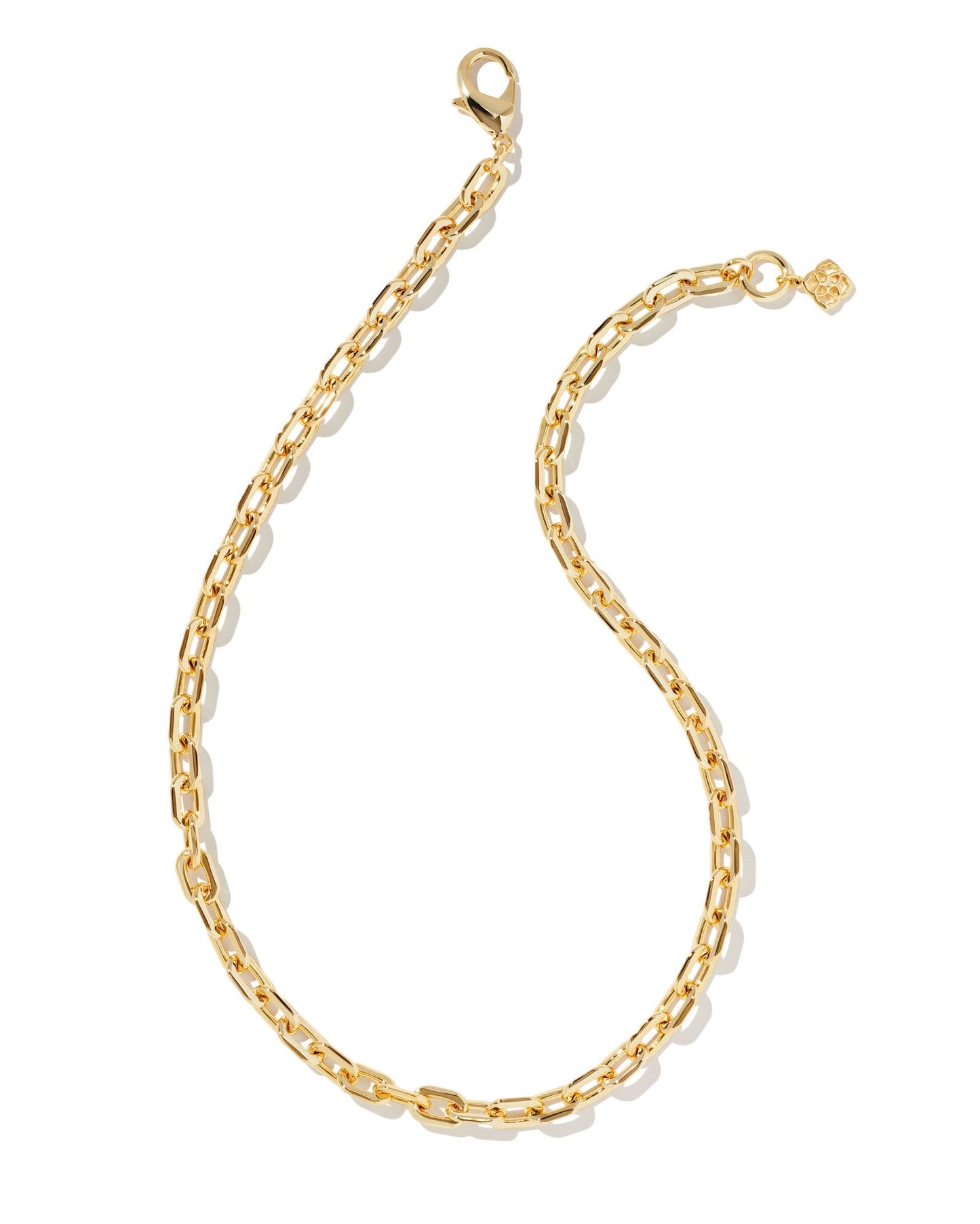 Korinne Chain Necklace Gold Metal