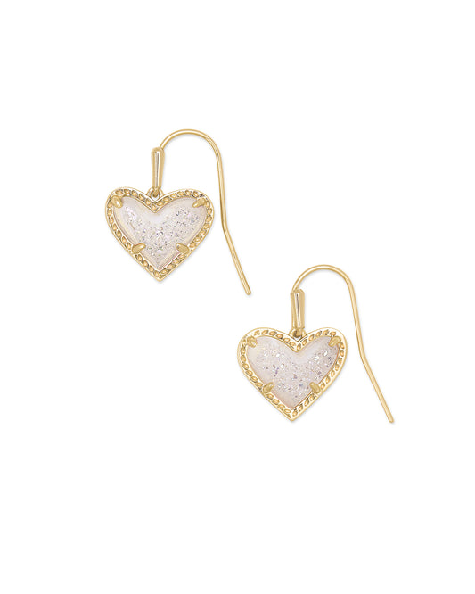 Kendra Scott Ari Heart Drop Earrings