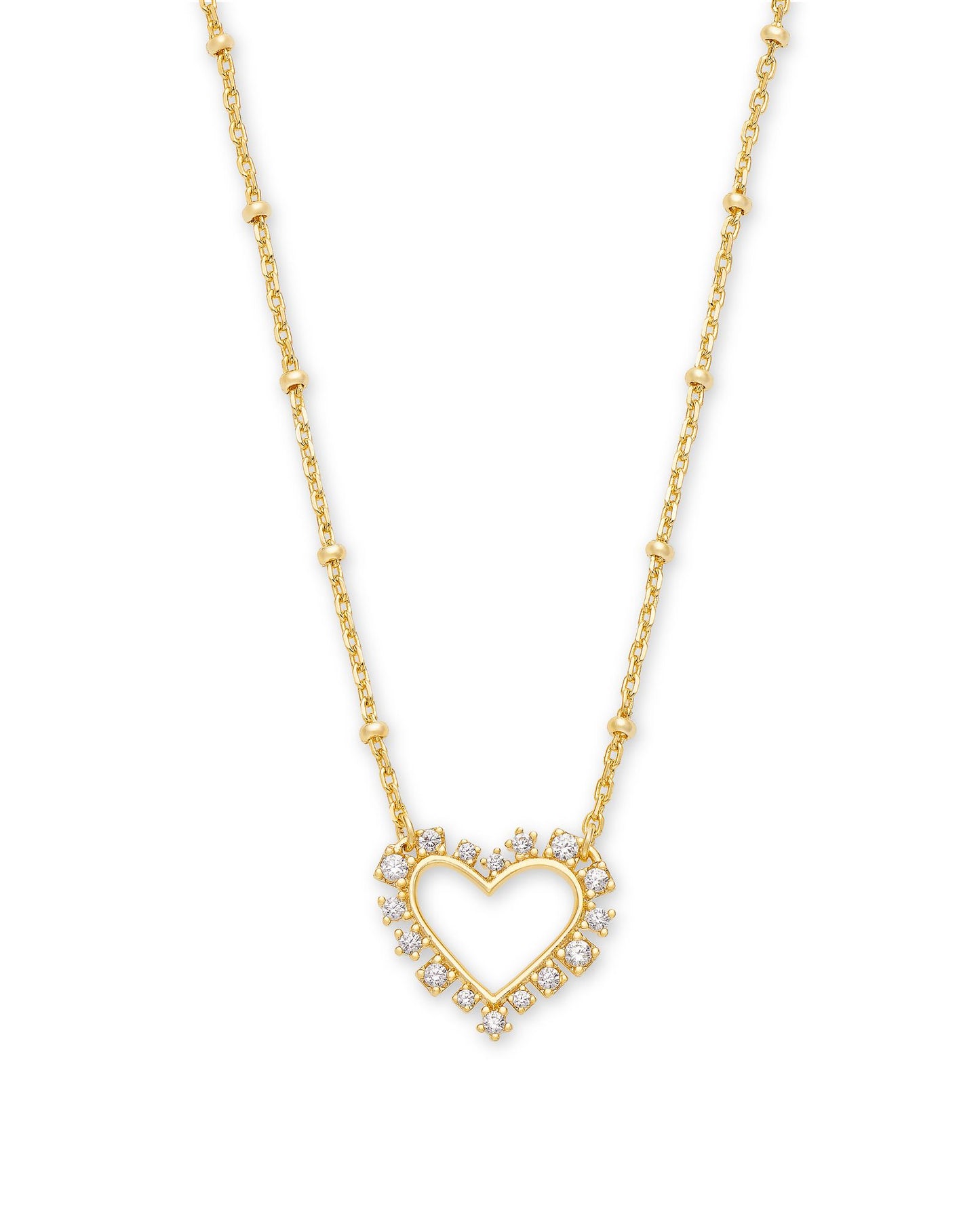 Kendra Scott Ari Heart Crystal Pendant Necklace