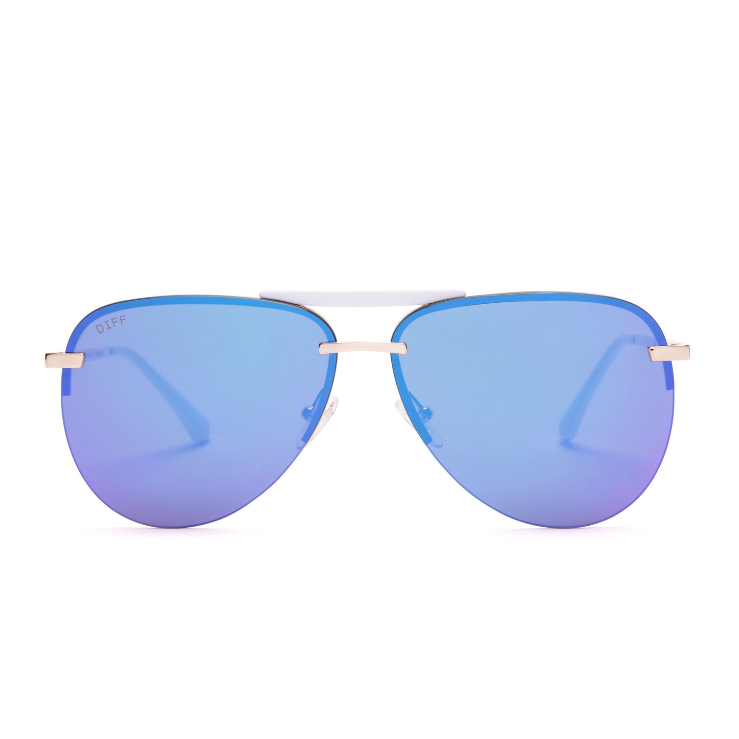 Tahoe Gold + Purple Mirror Sunglasses