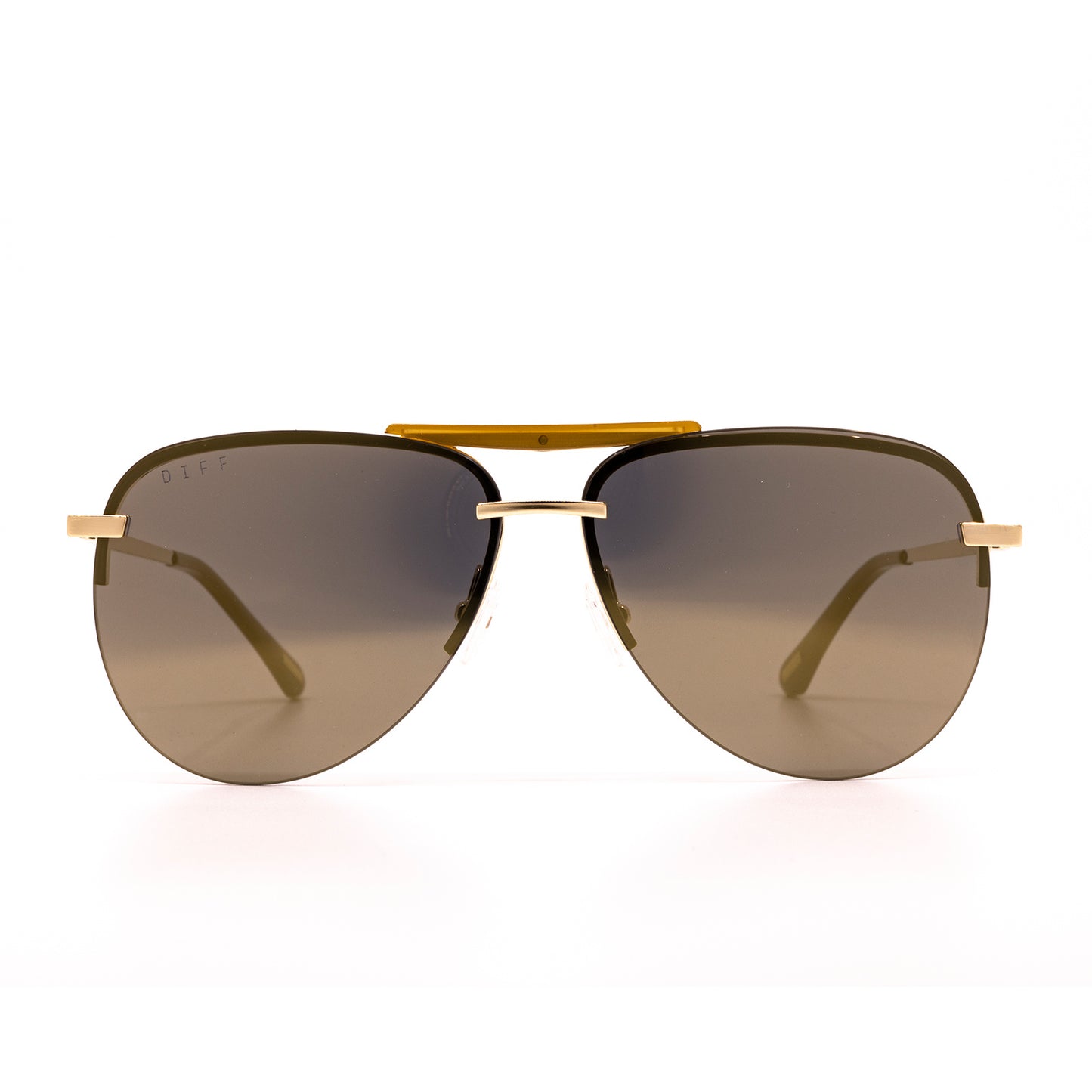Tahoe Brushed Gold + Gold Mirror Sunglasses
