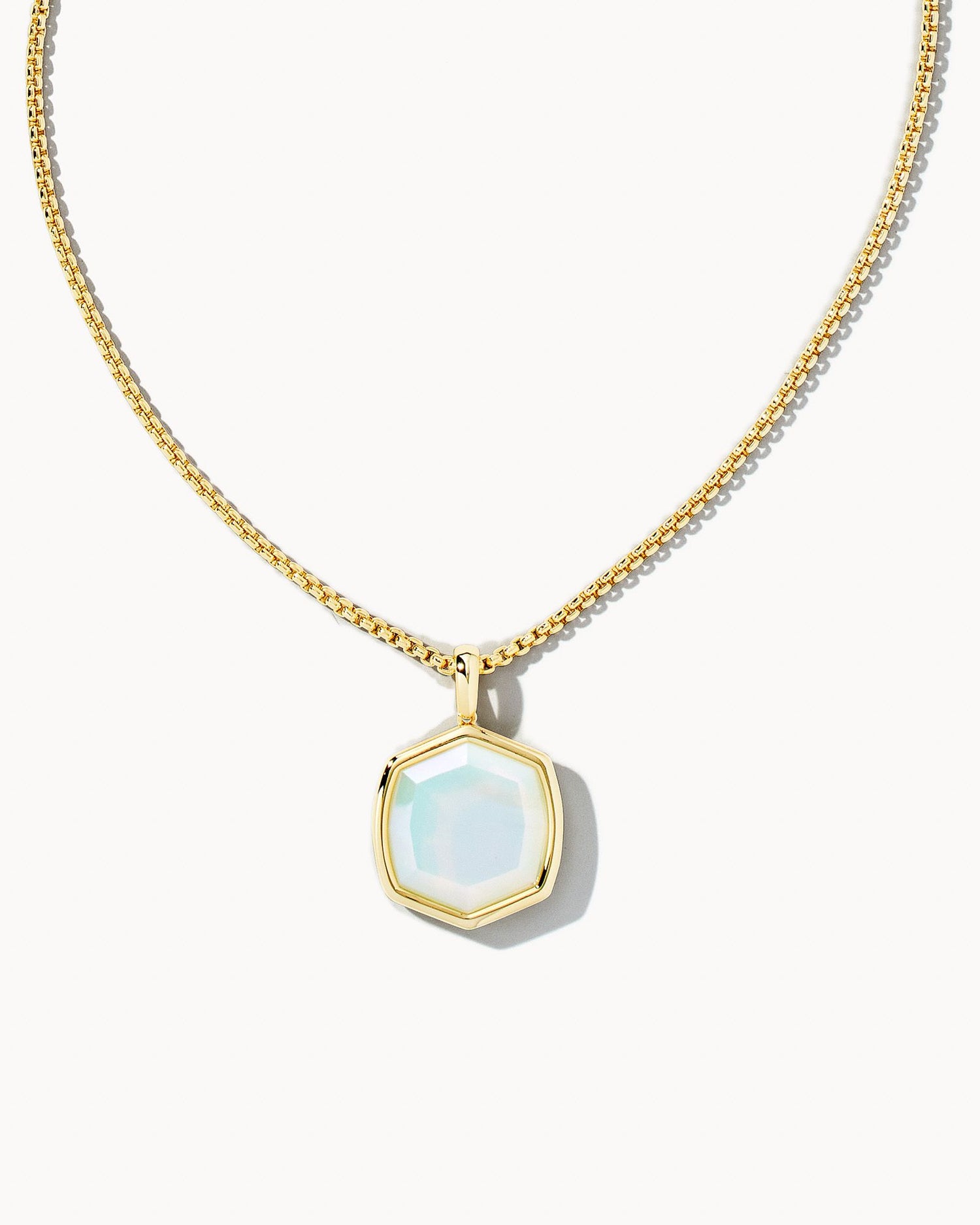 Kendra Scott Inez Gold Long Pendant Necklace in White Pearl: Precious  Accents, Ltd.