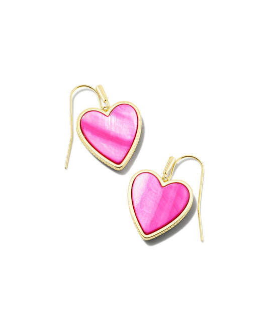 Kendra Scott Heart Drop Earrings